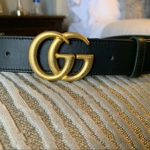 Black GG ladies belt